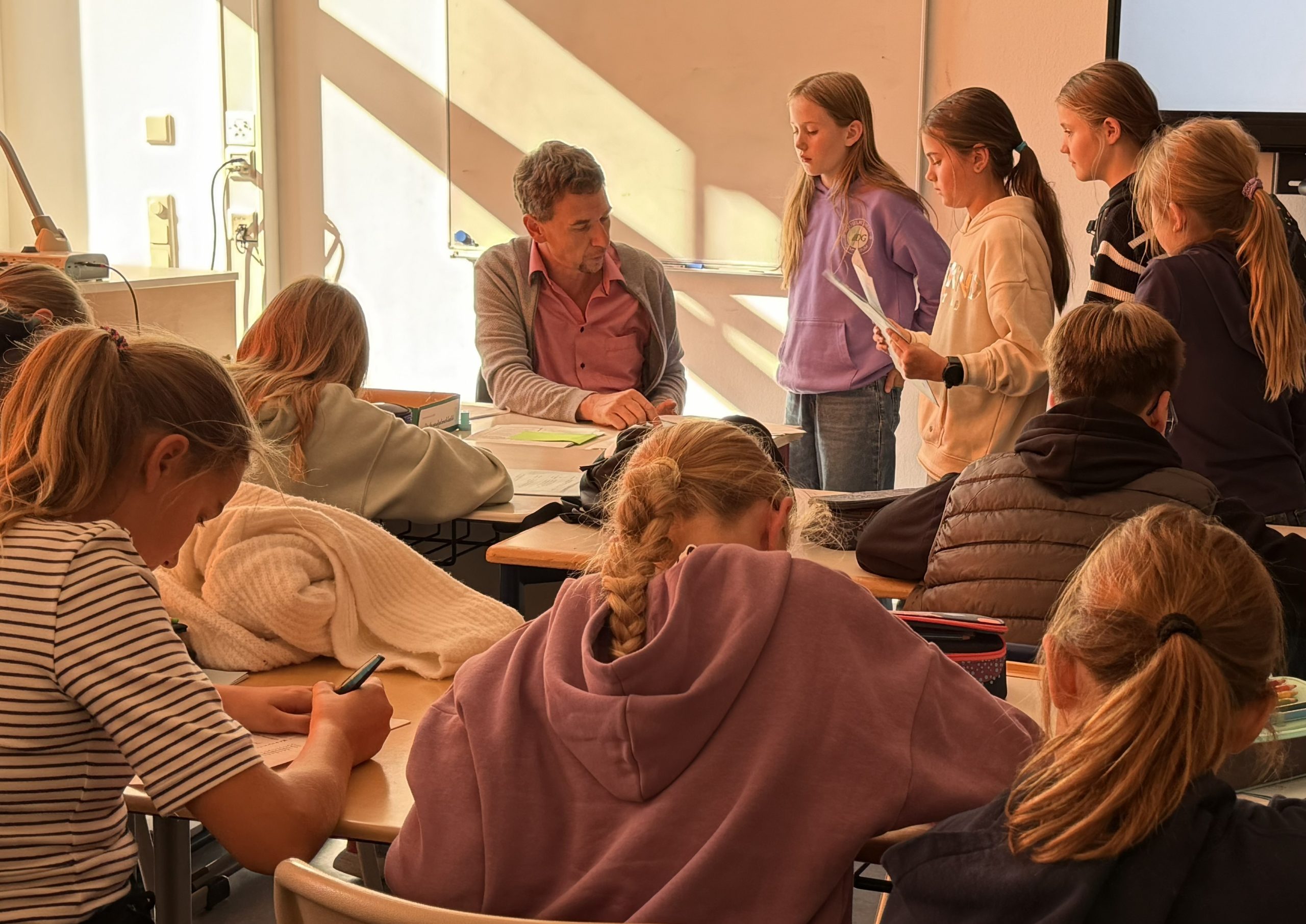 Beim "Lernen-lernen"-Tag beschäftigen sich die Fünftklässler intensiv mit verschiedenen Lerntechniken.
